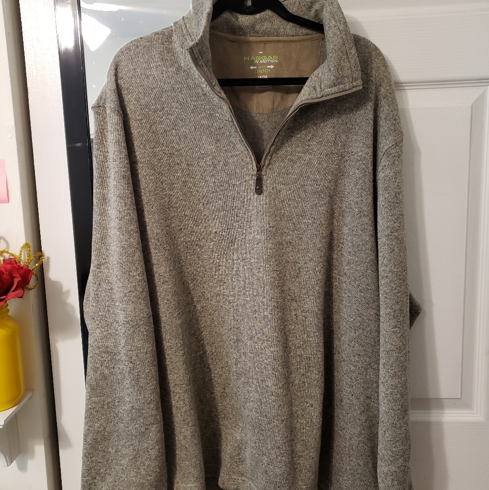 Haggar quarter zip sweater